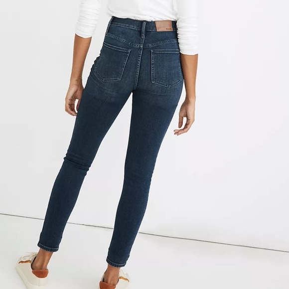 MADEWELL 9" Mid-Rise Skinny Jeans in Millis Wash (size 24) - Picture 2 of 7